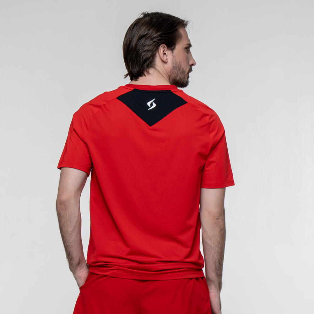 Camiseta SIUX Match 2026 Hombre Roja