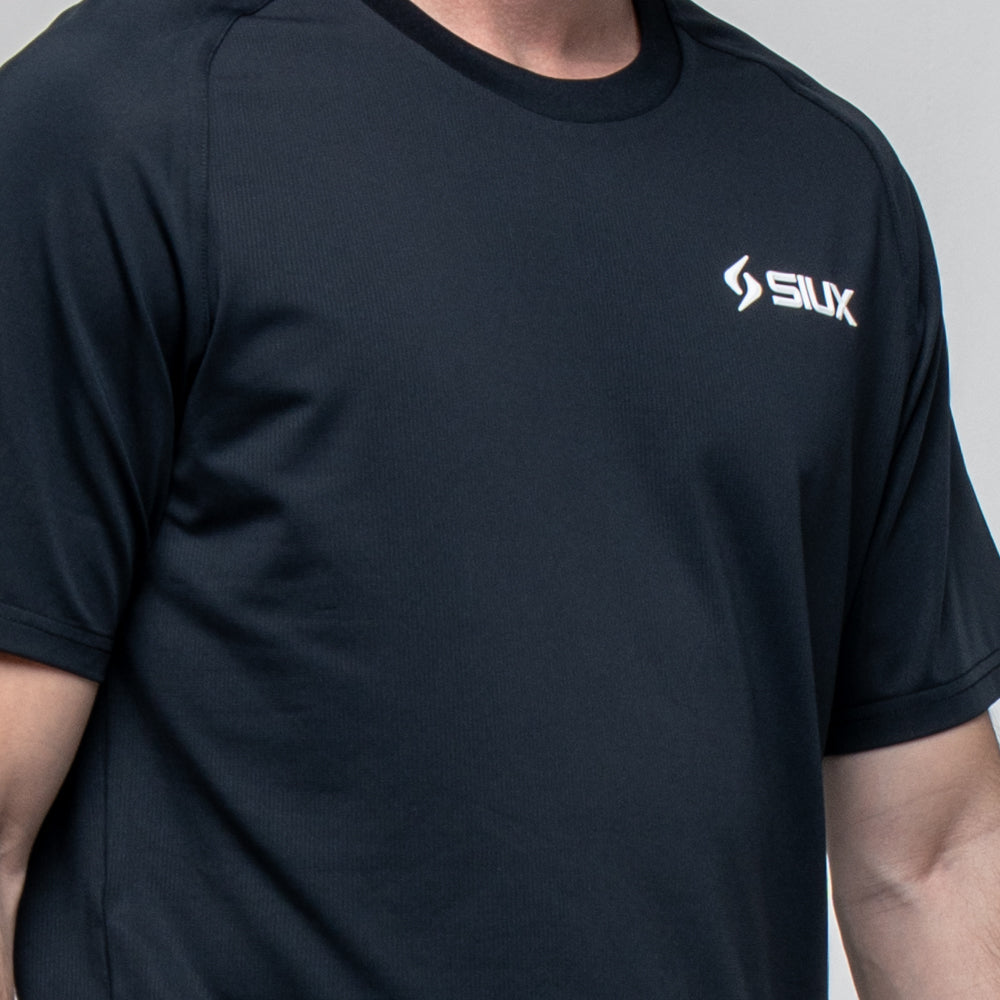Camiseta SIUX Match 2026 Hombre Negra