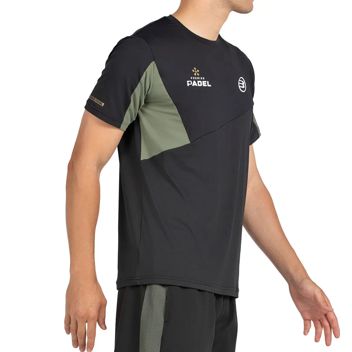 T-Shirt Bullpadel Pocate Schwarz 