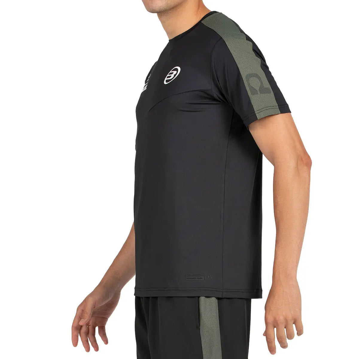 T-Shirt Bullpadel Pocate Schwarz 