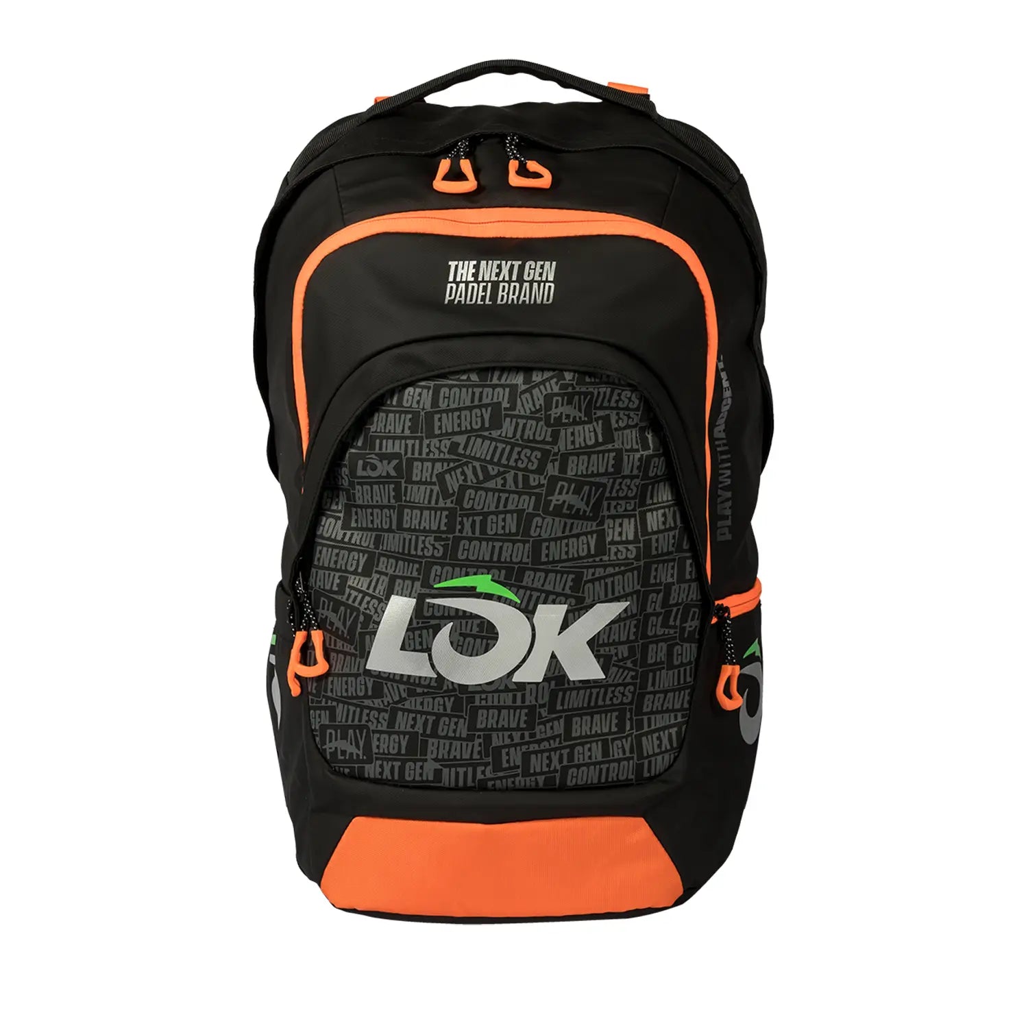 Mochila LOK Maxx Gen 2 Negro y Naranja