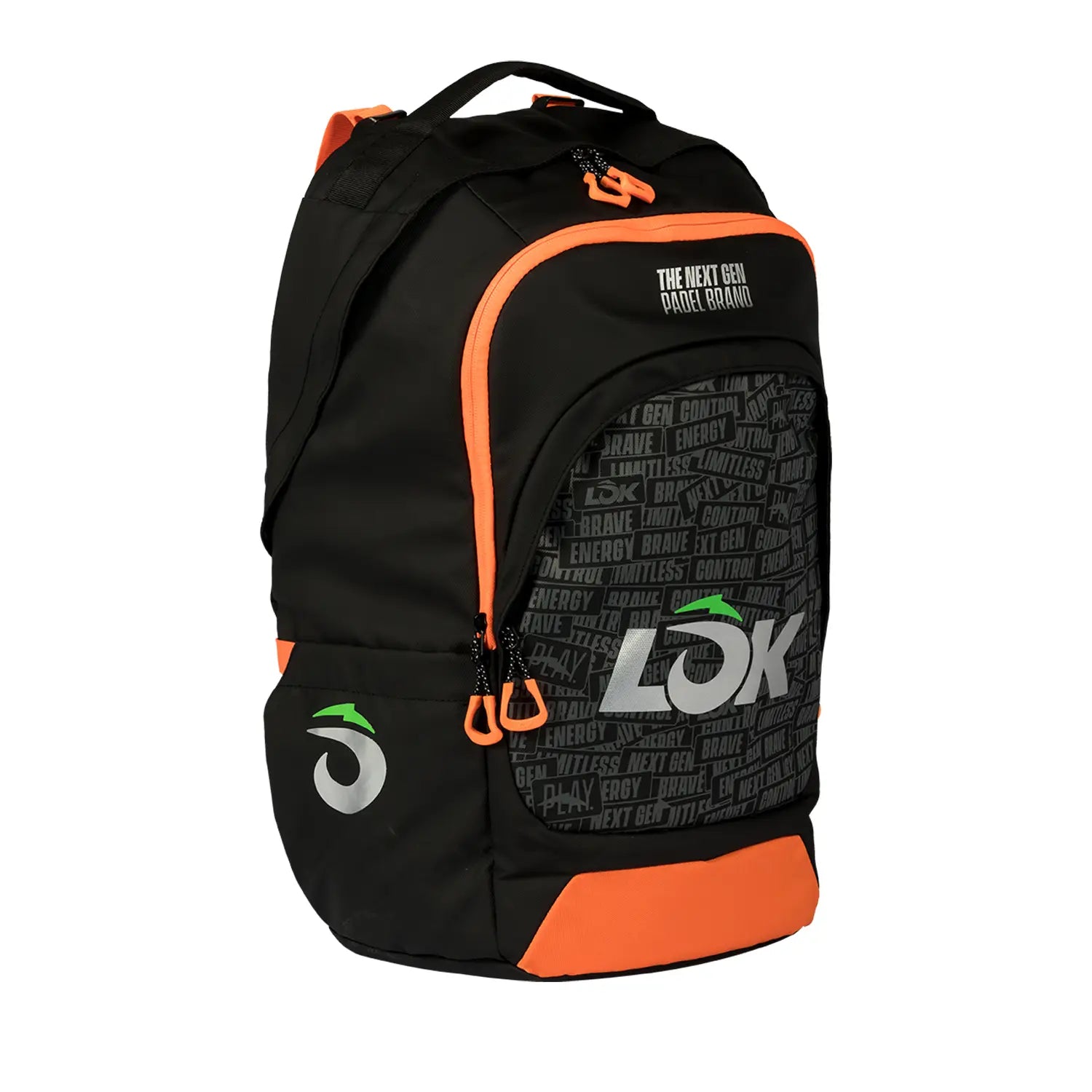 Mochila LOK Maxx Gen 2 Negro y Naranja