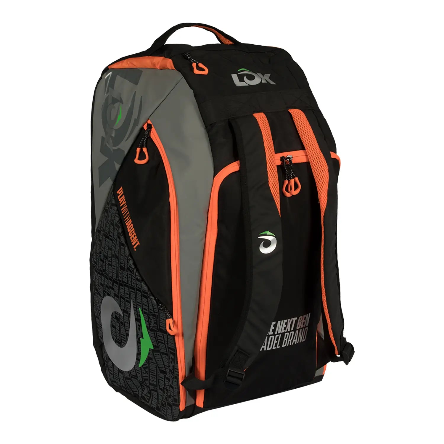 Paletero LOK Maxx Gen 2 Negro Gris y Naranja