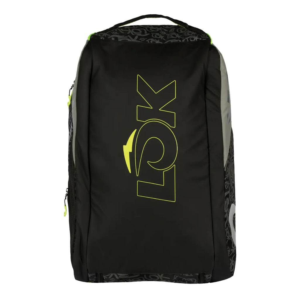 Borsa per racchette LOK Maxx Gen 2 Nero Grigio e Lime 
