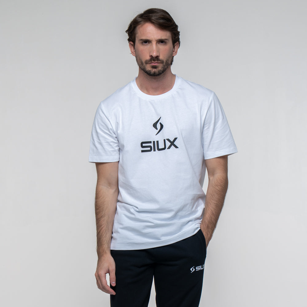 Camiseta SIUX Basic 2026 Blanca