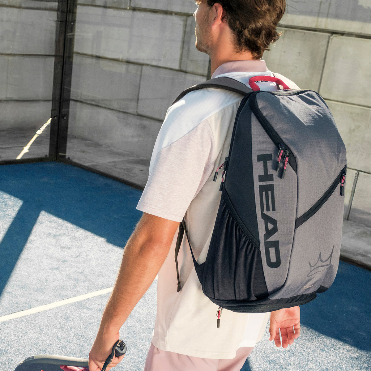 Mochila Head Coello Tour Padel 25L Gris Oscuro | Arturo Coello - vista 3
