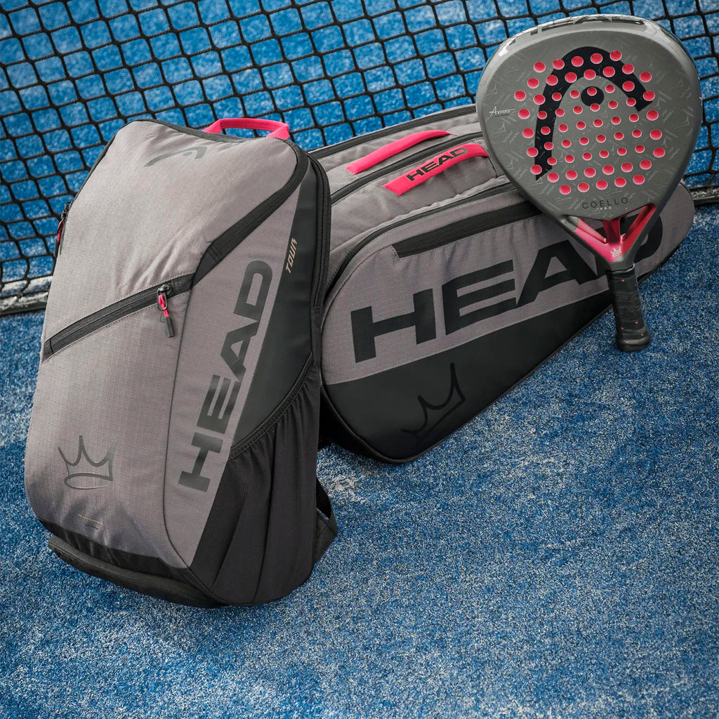 Mochila Head Coello Tour Padel 25L Gris Oscuro | Arturo Coello - vista 2