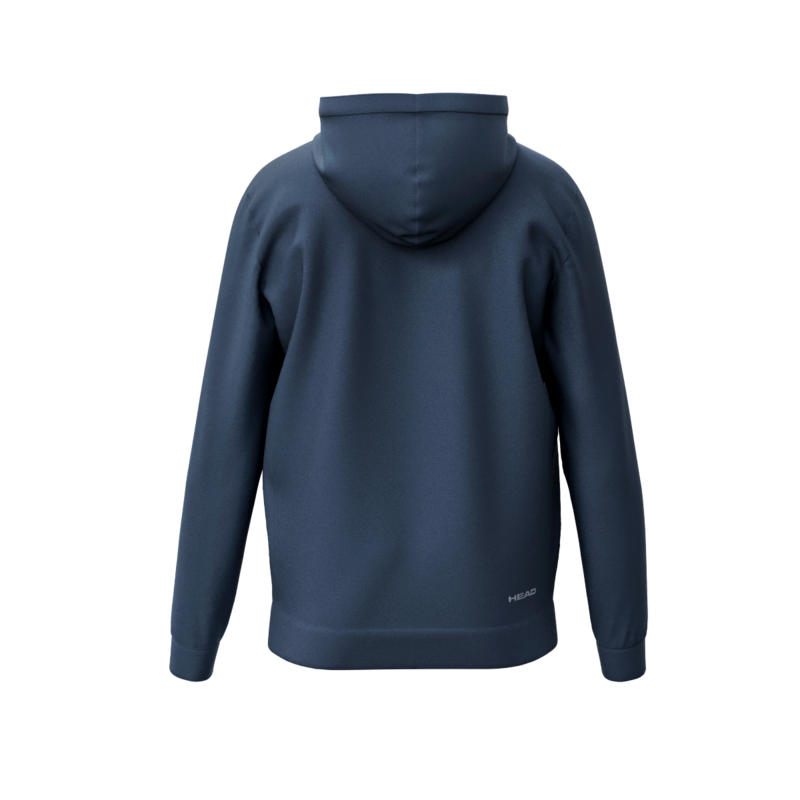 Blue sweatshirt HEAD Club Original Hoodie FZ Men 