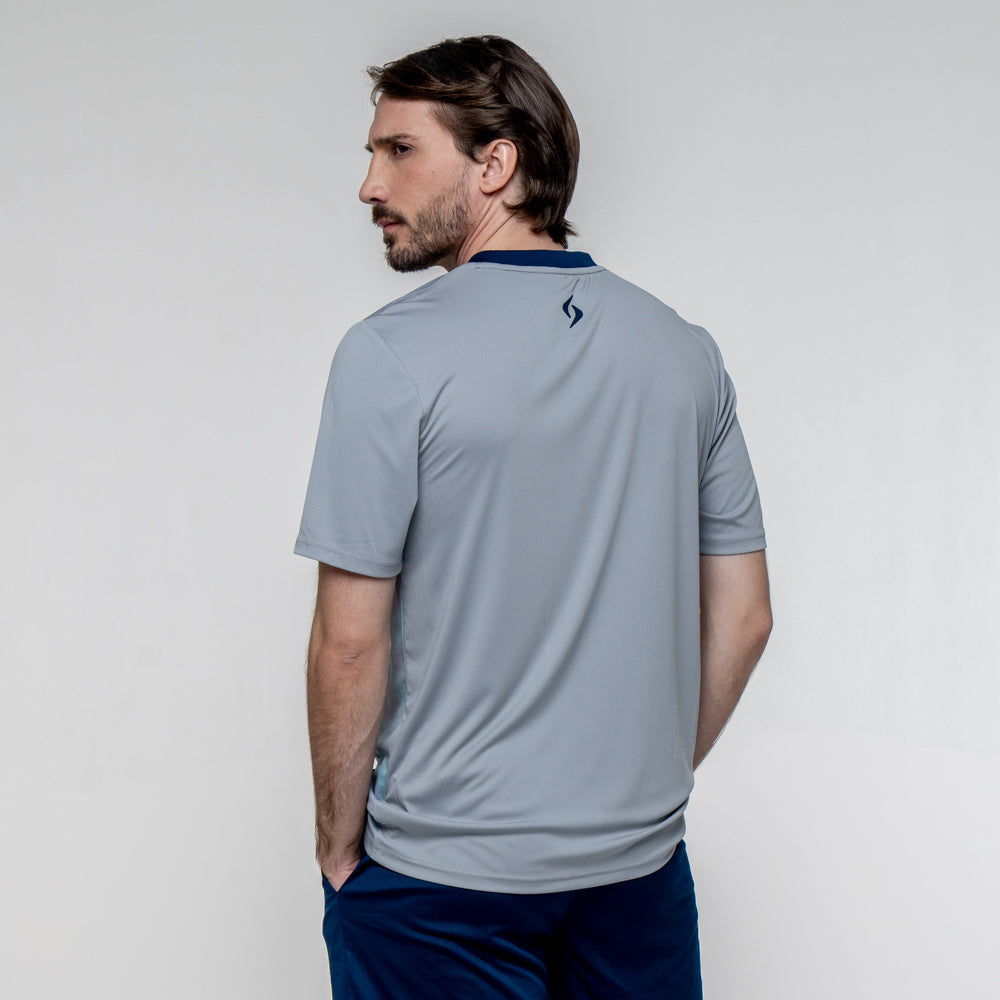 Camiseta SIUX Wave 2026 Hombre Gris