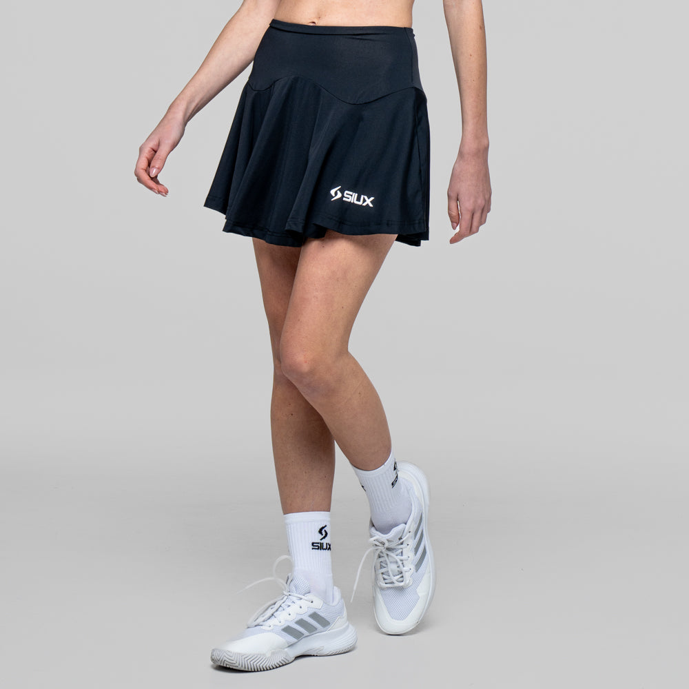 Falda SIUX Match 2026 Mujer Negra