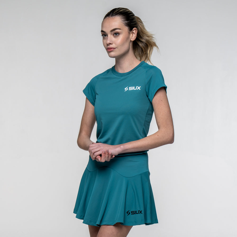 Camiseta SIUX Match 2026 Mujer Verde