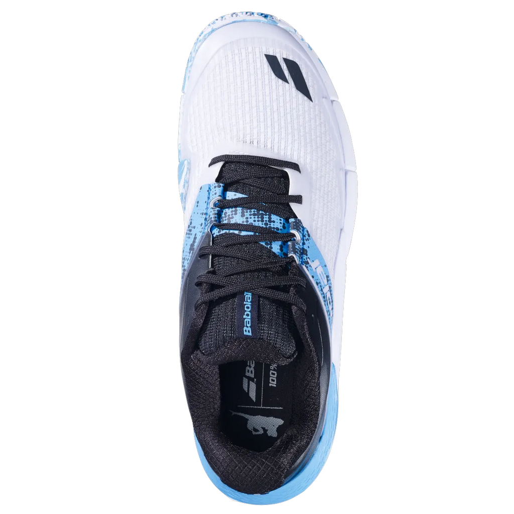 Padelschoenen Babolat Movea 2 Heren Wit Cyaan blauw 2025