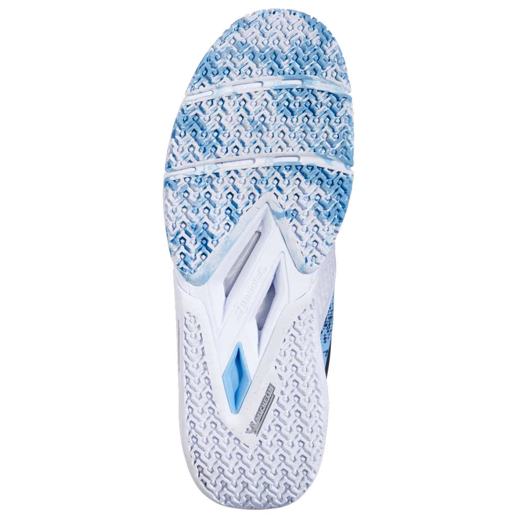 Padelschoenen Babolat Movea 2 Heren Wit Cyaan blauw 2025