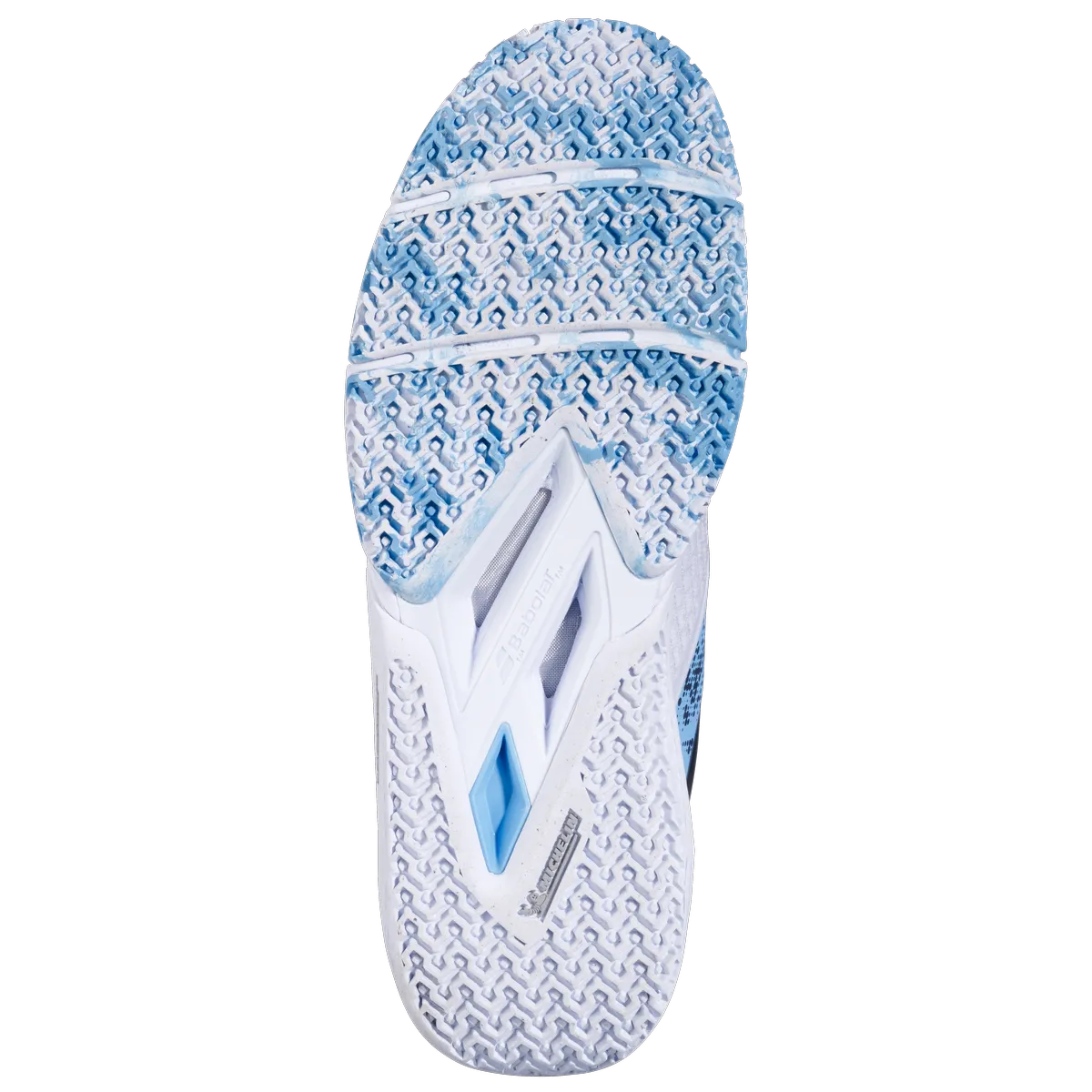 Padel shoes Babolat Movea 2 Men White Cyan blue 2025