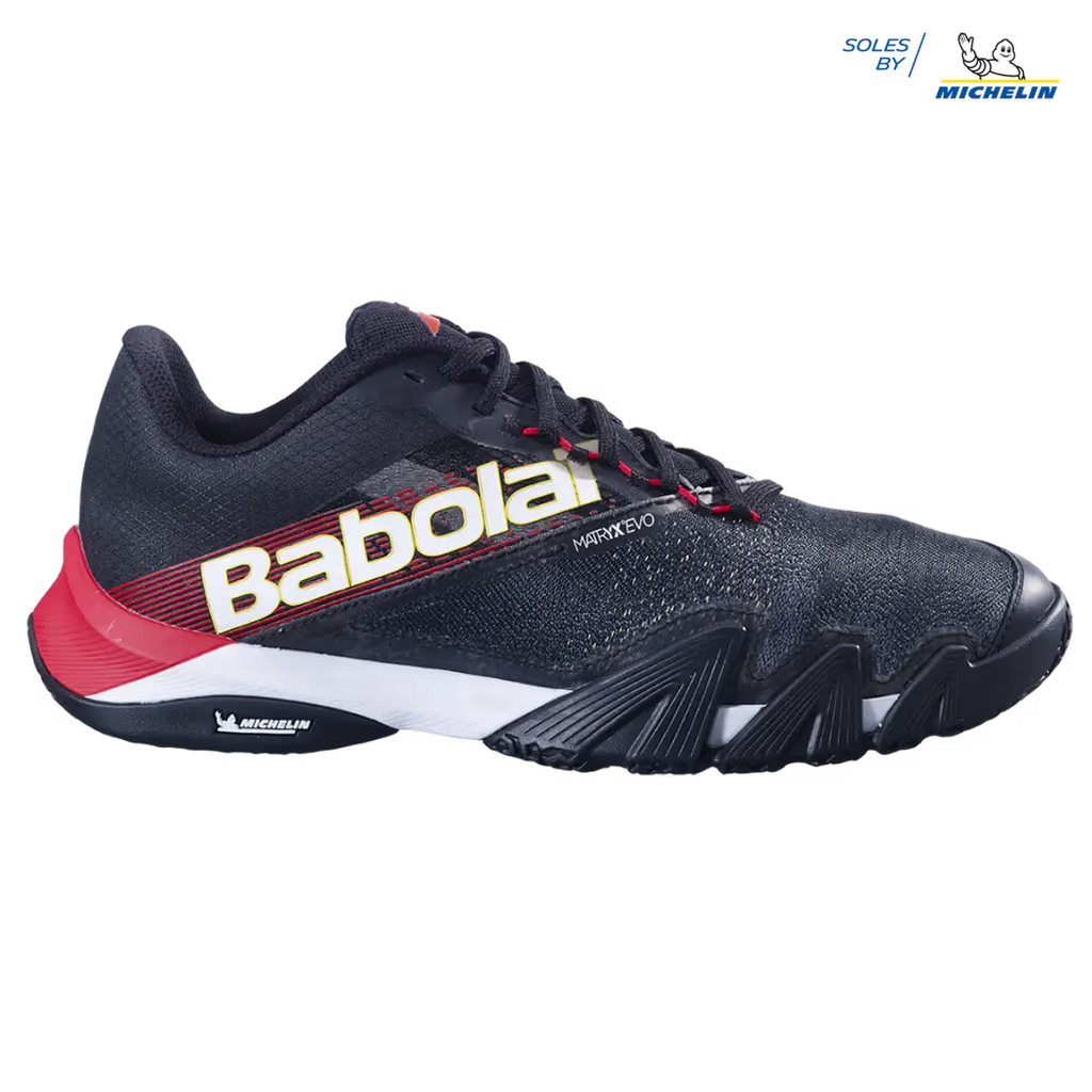 Padelschoenen Babolat Jet Premura 2 Heren Black/ Tomaat Rood
