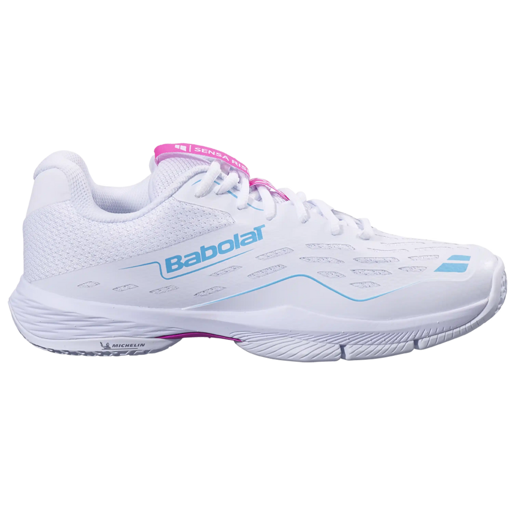 Padelschoenen Sensa Rise Vrouwen Wit/Rhodamine/Rood