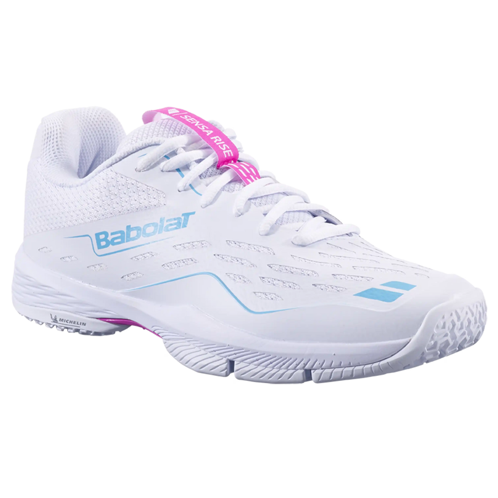 Padelschoenen Sensa Rise Vrouwen Wit/Rhodamine/Rood