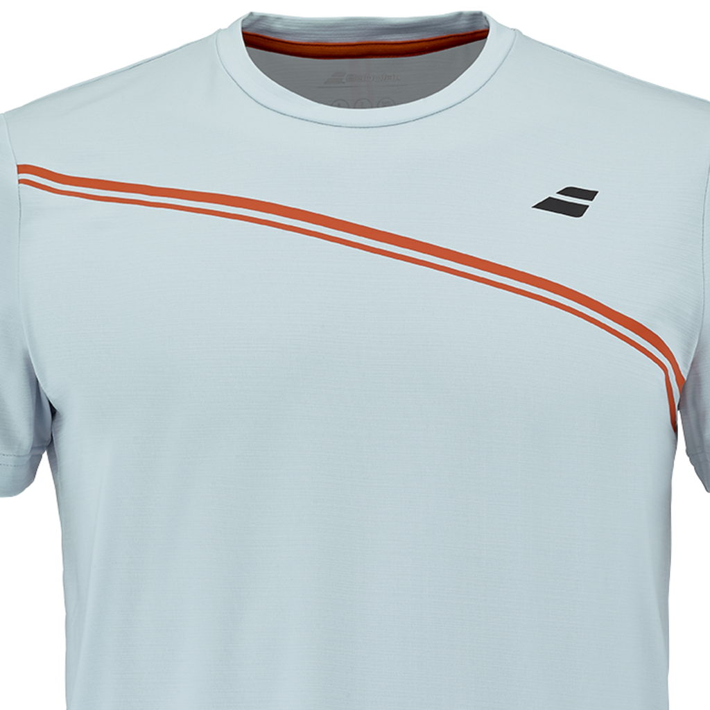 Camiseta Babolat Azul claro Play Crew Neck Tee Hombre