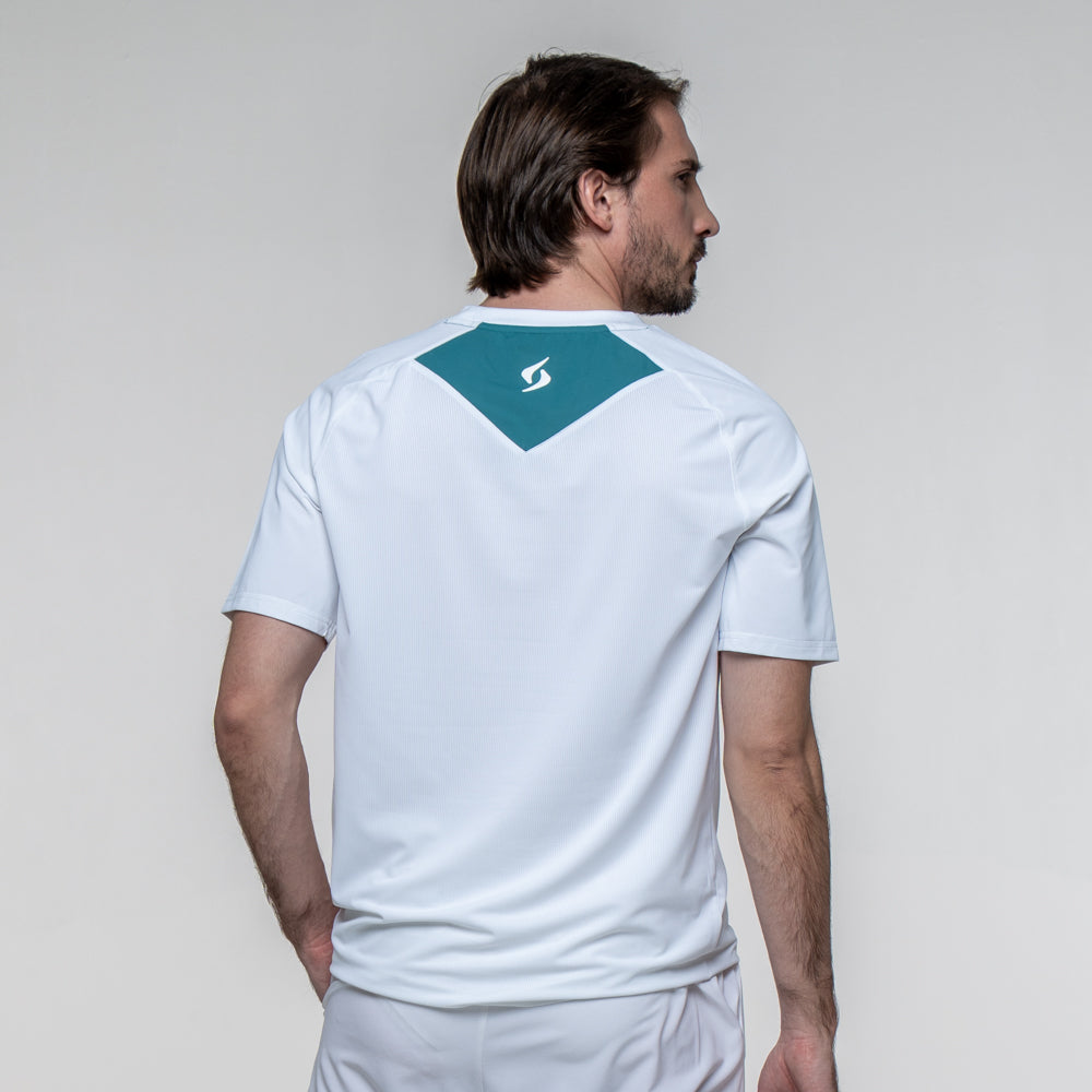 Camiseta SIUX Match 2026 Hombre Blanca