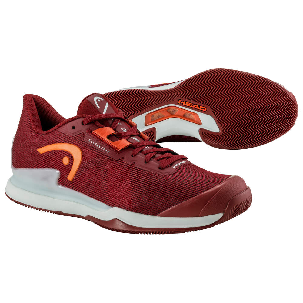 Sprint Pro Clay Men DROR Maroon Shoes – Padel Kiwi - Main Image