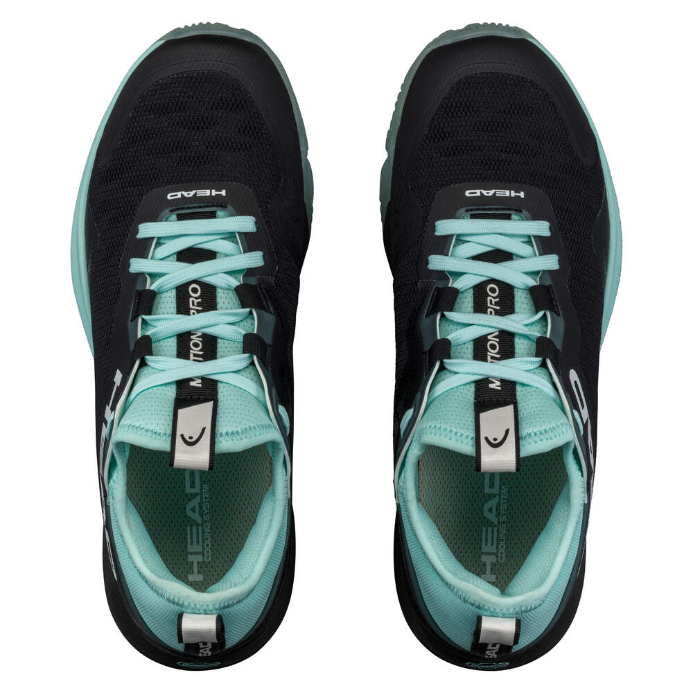 Scarpe Head Motion Pro Padel Donne BKaq Blue/Turquoise