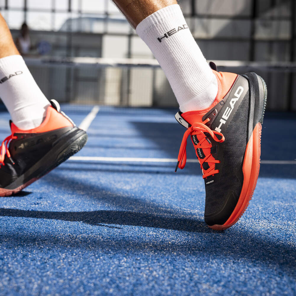 Sapatilhas Head Motion Pro Padel Homens negros/vermelhos