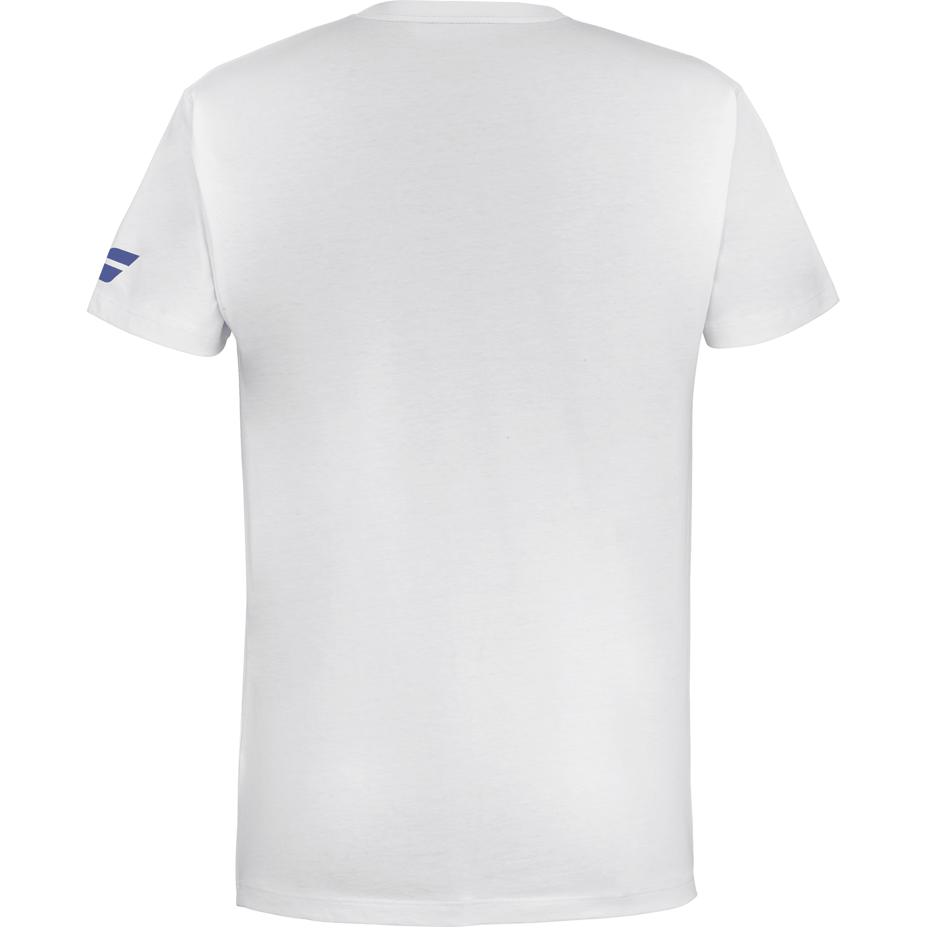 White T-Shirt Babolat Exercise Men 