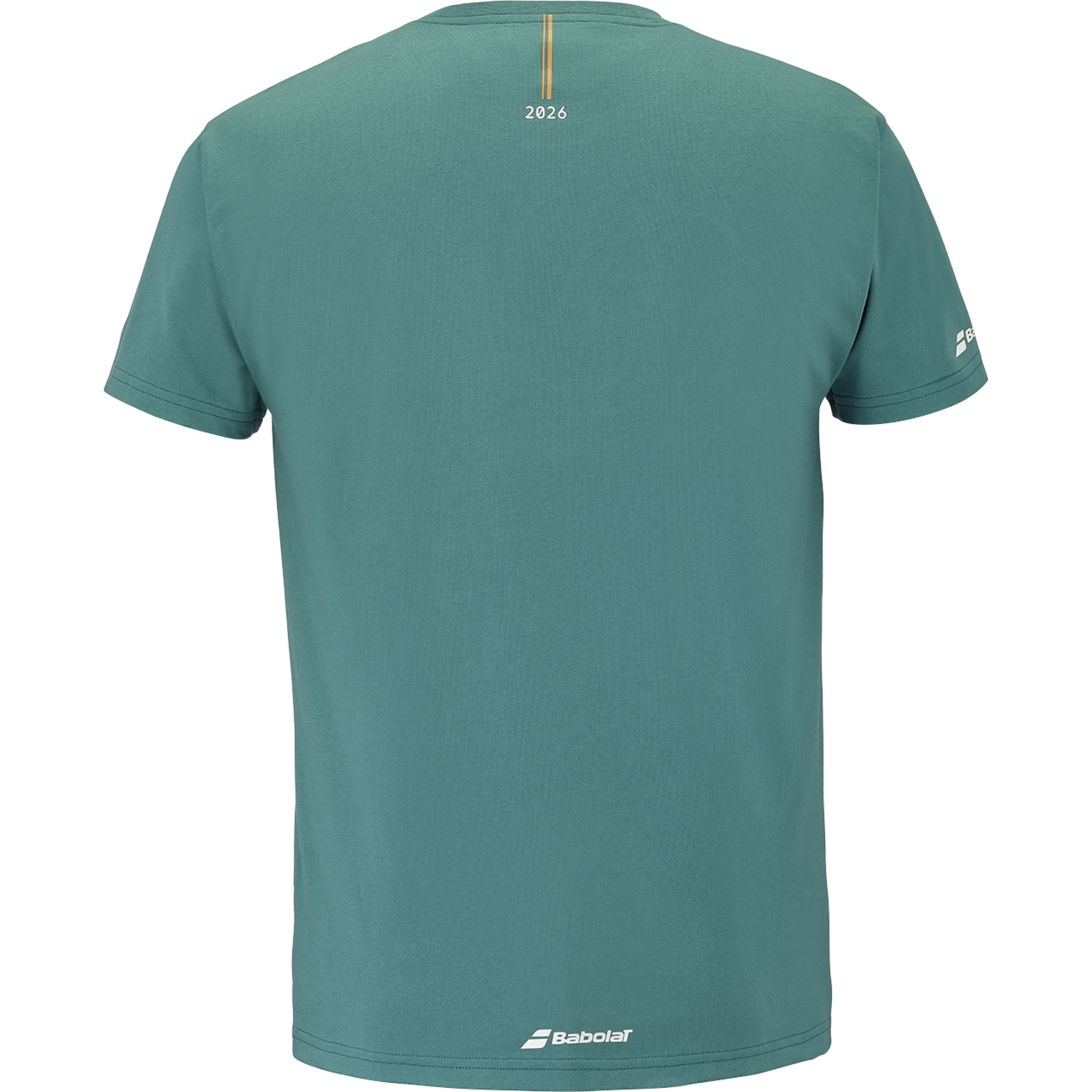 Men's Green Exercise Message T-Shirt Babolat 