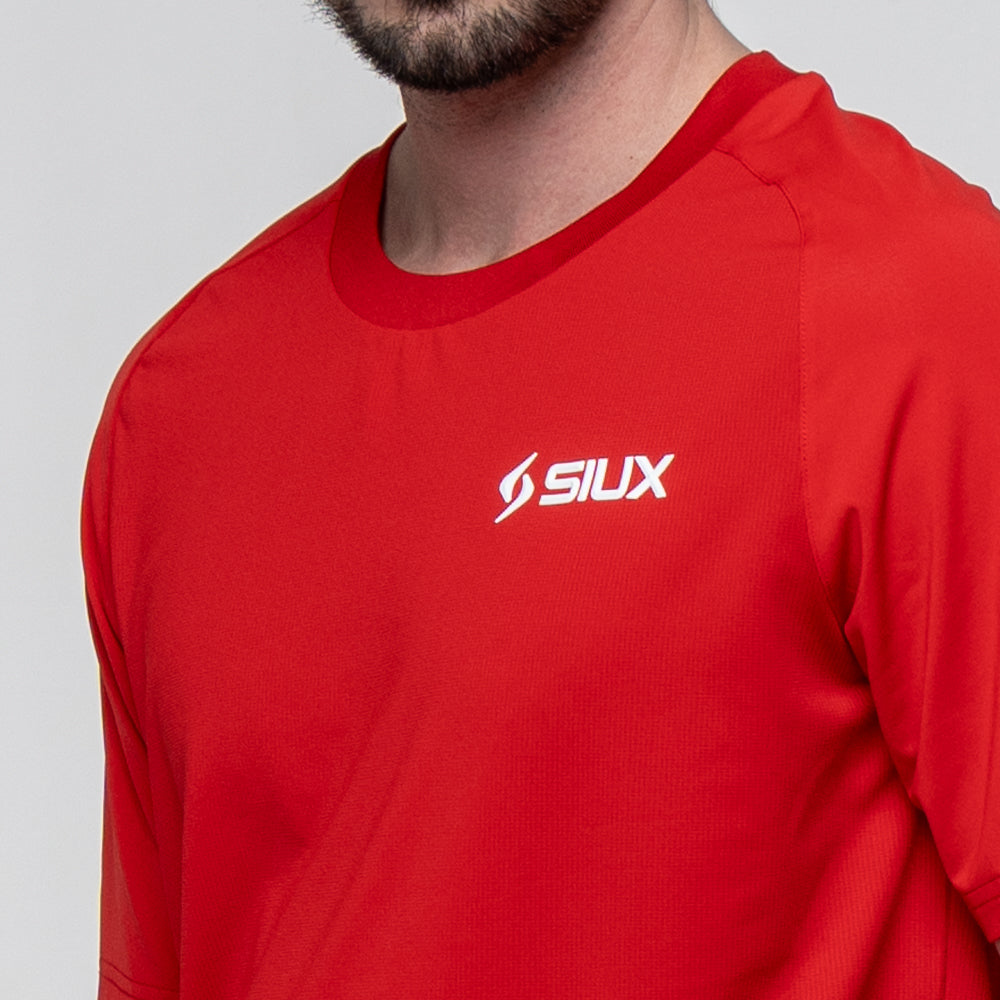 Camiseta SIUX Match 2026 Hombre Roja
