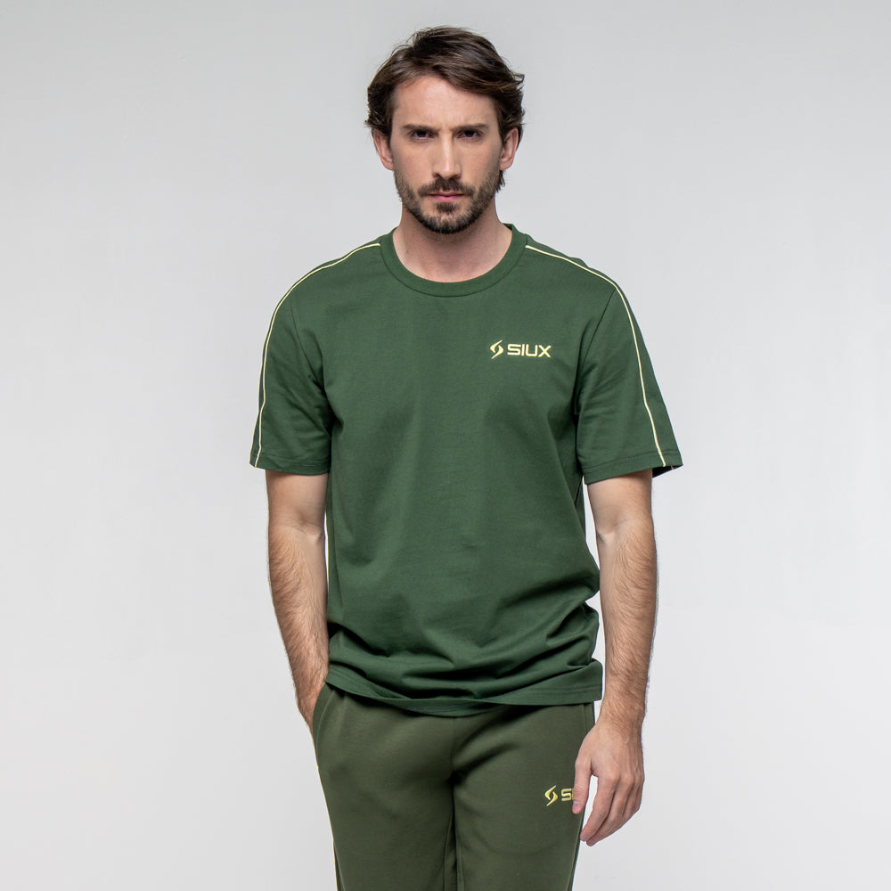 Camiseta SIUX Gareh 2026 Verde Casual