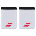 Polsbanden Babolat Unisex Jumbo Logo Wit/Strike Rood