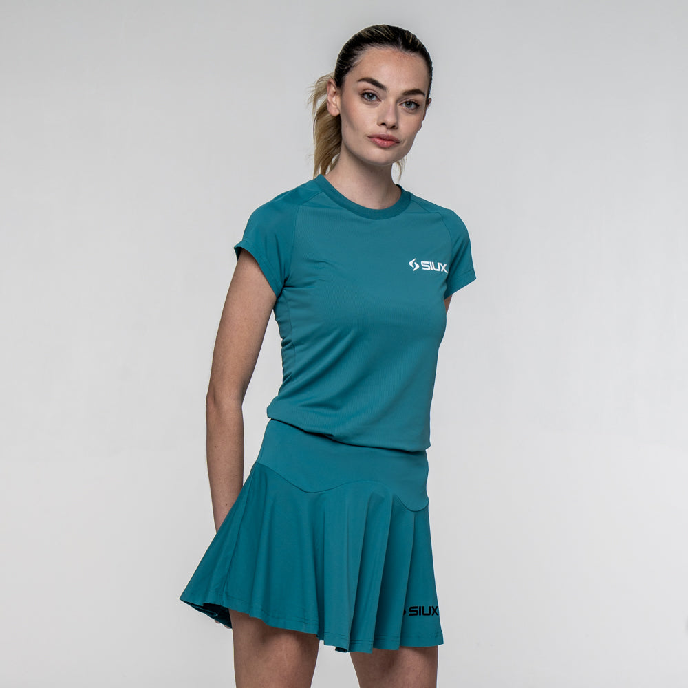 Camiseta SIUX Match 2026 Mujer Verde