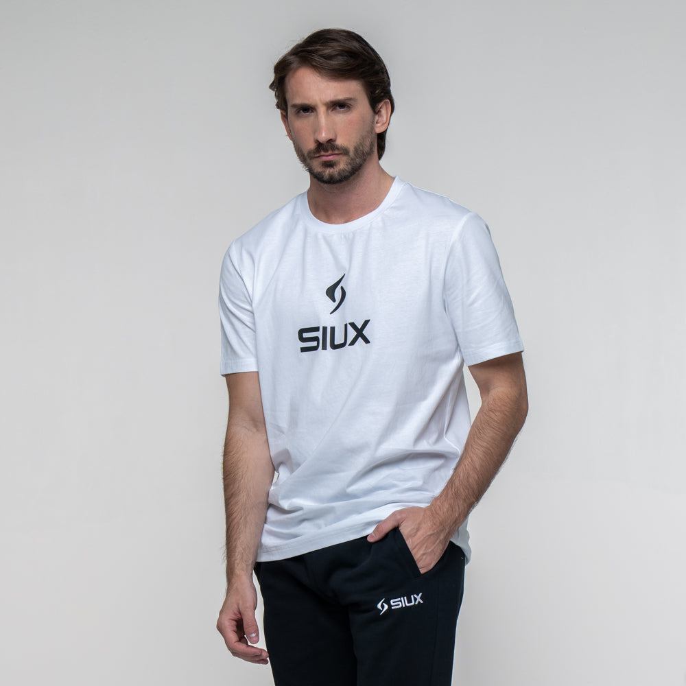Camiseta SIUX Basic 2026 Blanca