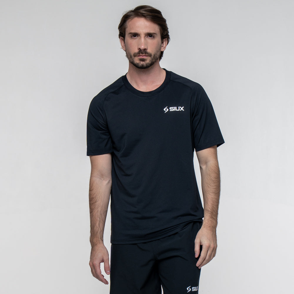 Camiseta SIUX Match 2026 Hombre Negra