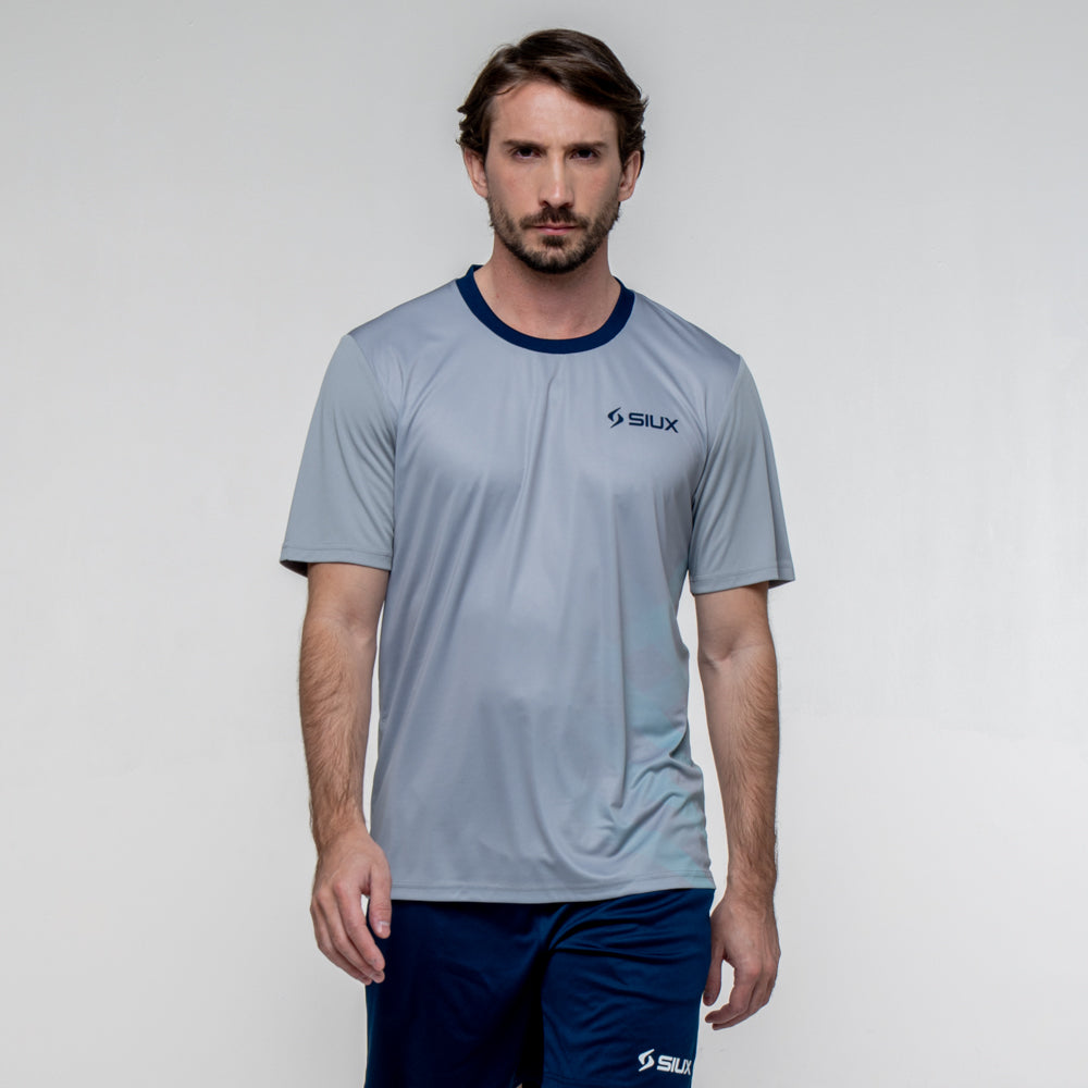 Camiseta SIUX Wave 2026 Hombre Gris