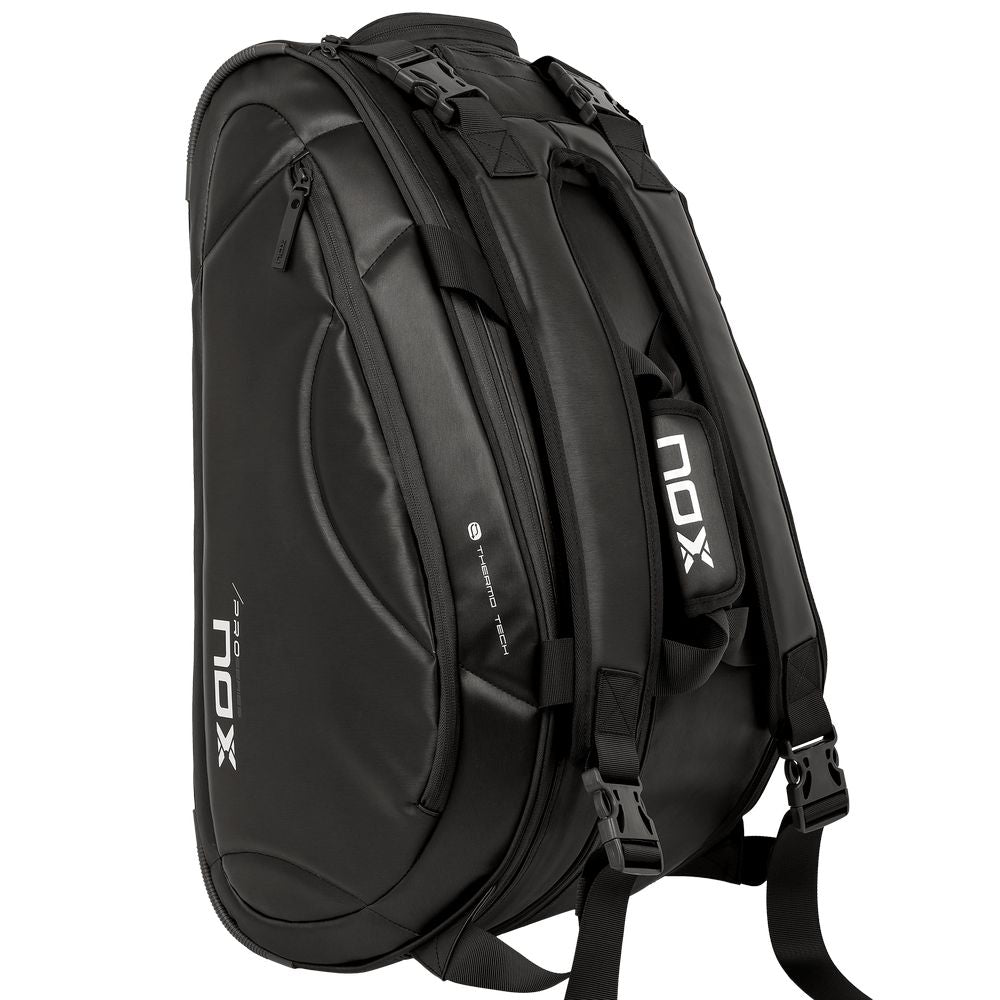 NOX PRO serhes パデルラケットバック Padel bag Nox Pro Black Series | Padel Kiwi – Padel Kiwi