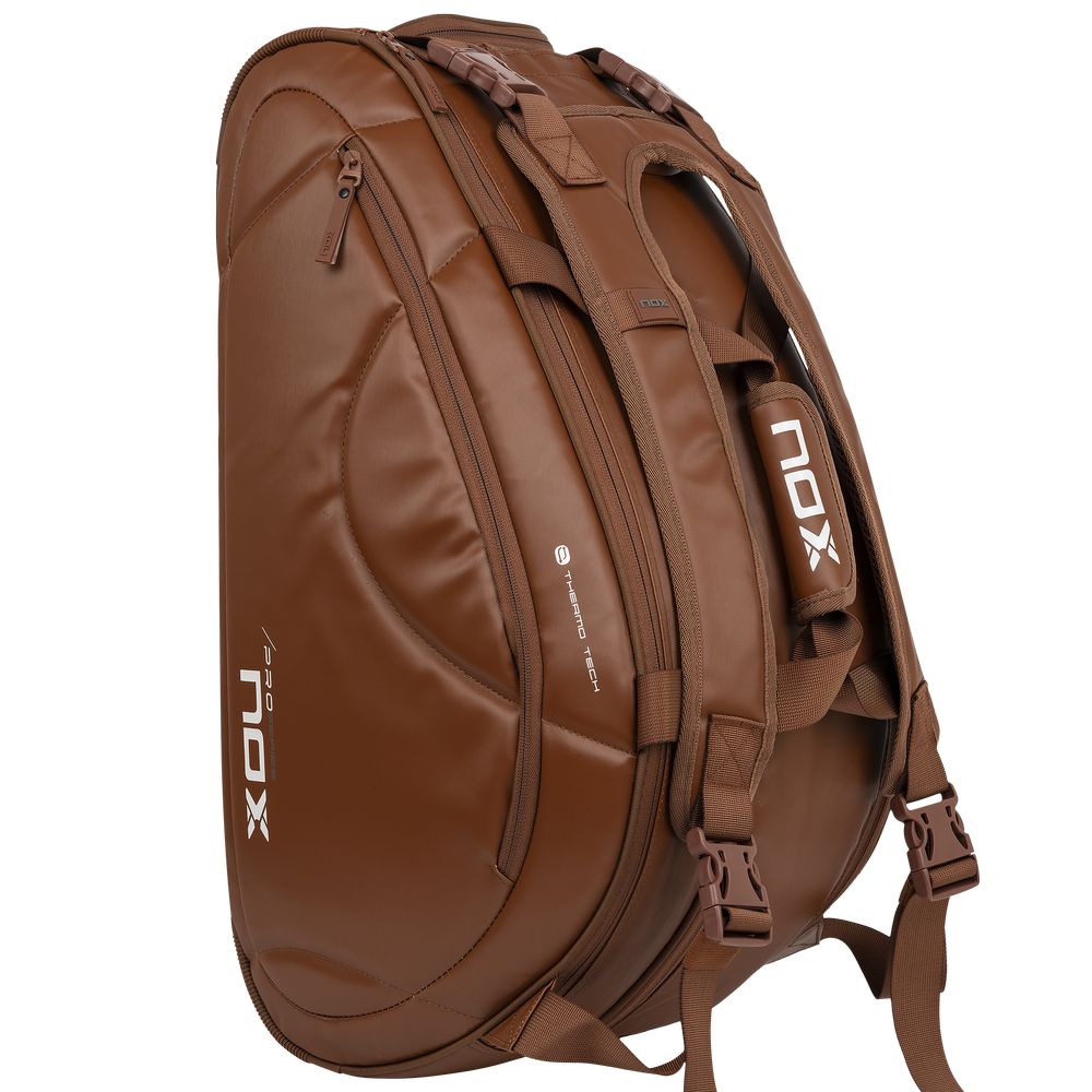 Padelschlägertasche Nox Pro Kamelbraune Serie