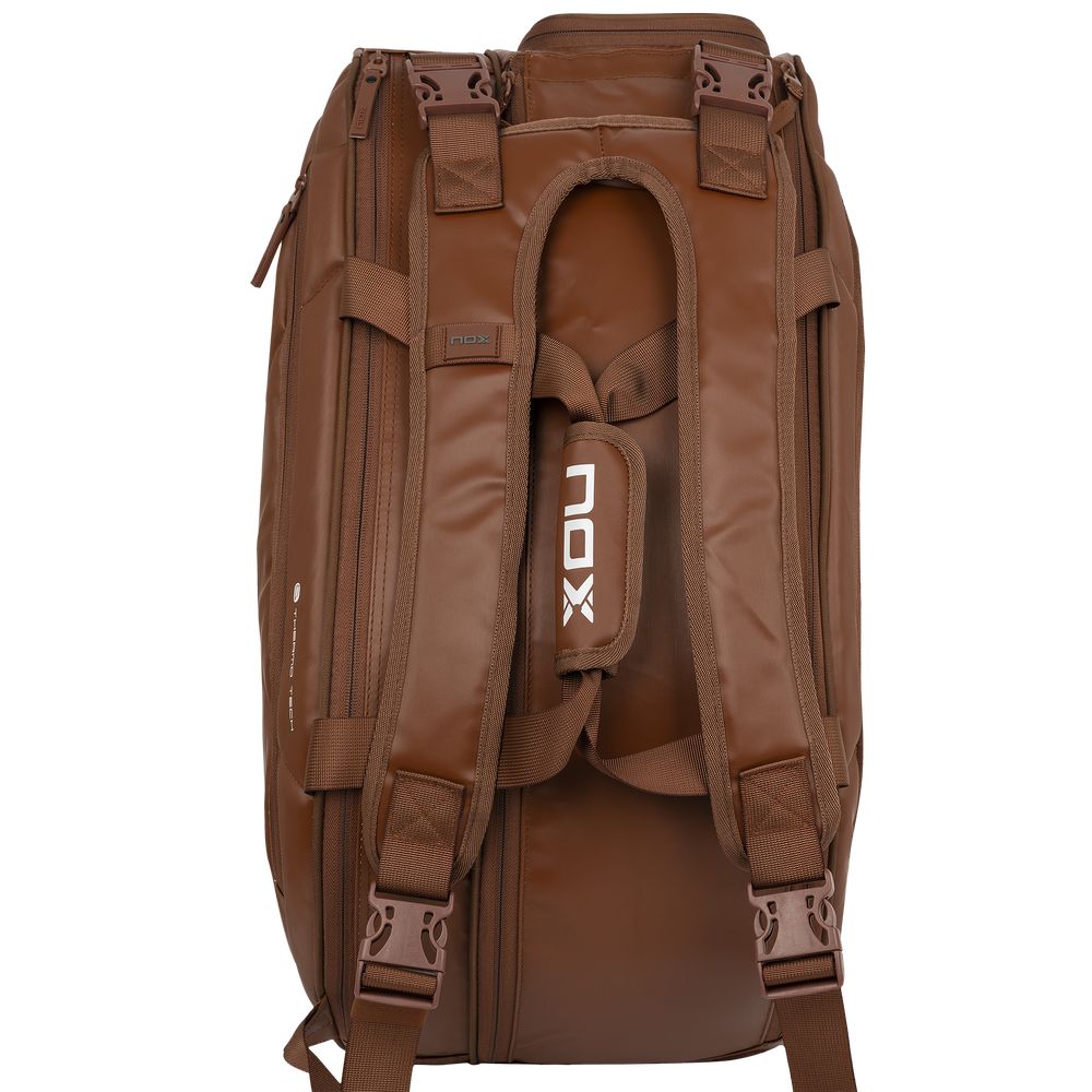 Padelschlägertasche Nox Pro Kamelbraune Serie