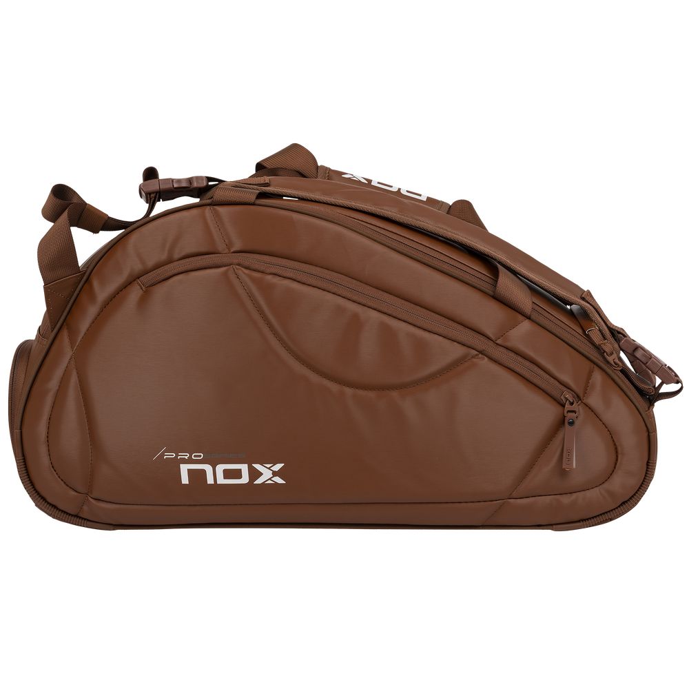 Padelschlägertasche Nox Pro Kamelbraune Serie