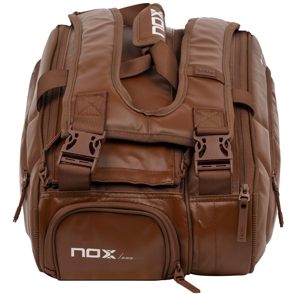 Padelschlägertasche Nox Pro Kamelbraune Serie