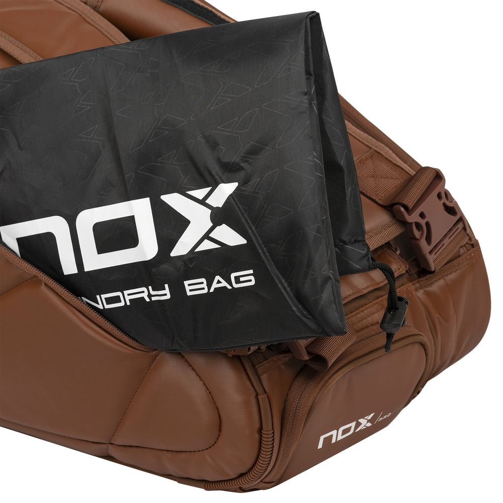 Padelschlägertasche Nox Pro Kamelbraune Serie