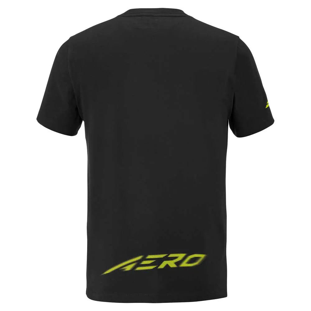 Black short-sleeve Aero cotton men's T-shirt Babolat 