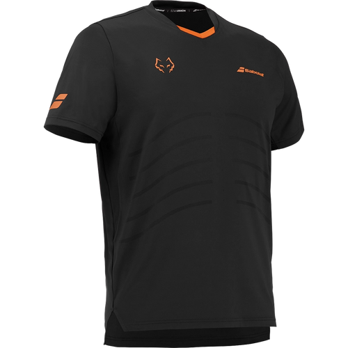 Babolat Crew Neck Tee Replica Nero | Juan Lebron 2026 