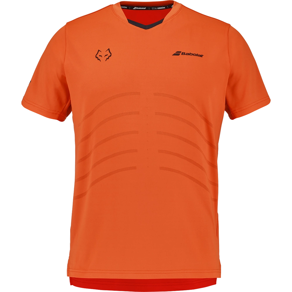Babolat Crew Neck Tee Replica Oranje | Juan Lebron 2026 