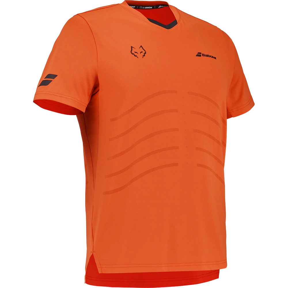 Babolat Crew Neck Tee Replica Oranje | Juan Lebron 2026 