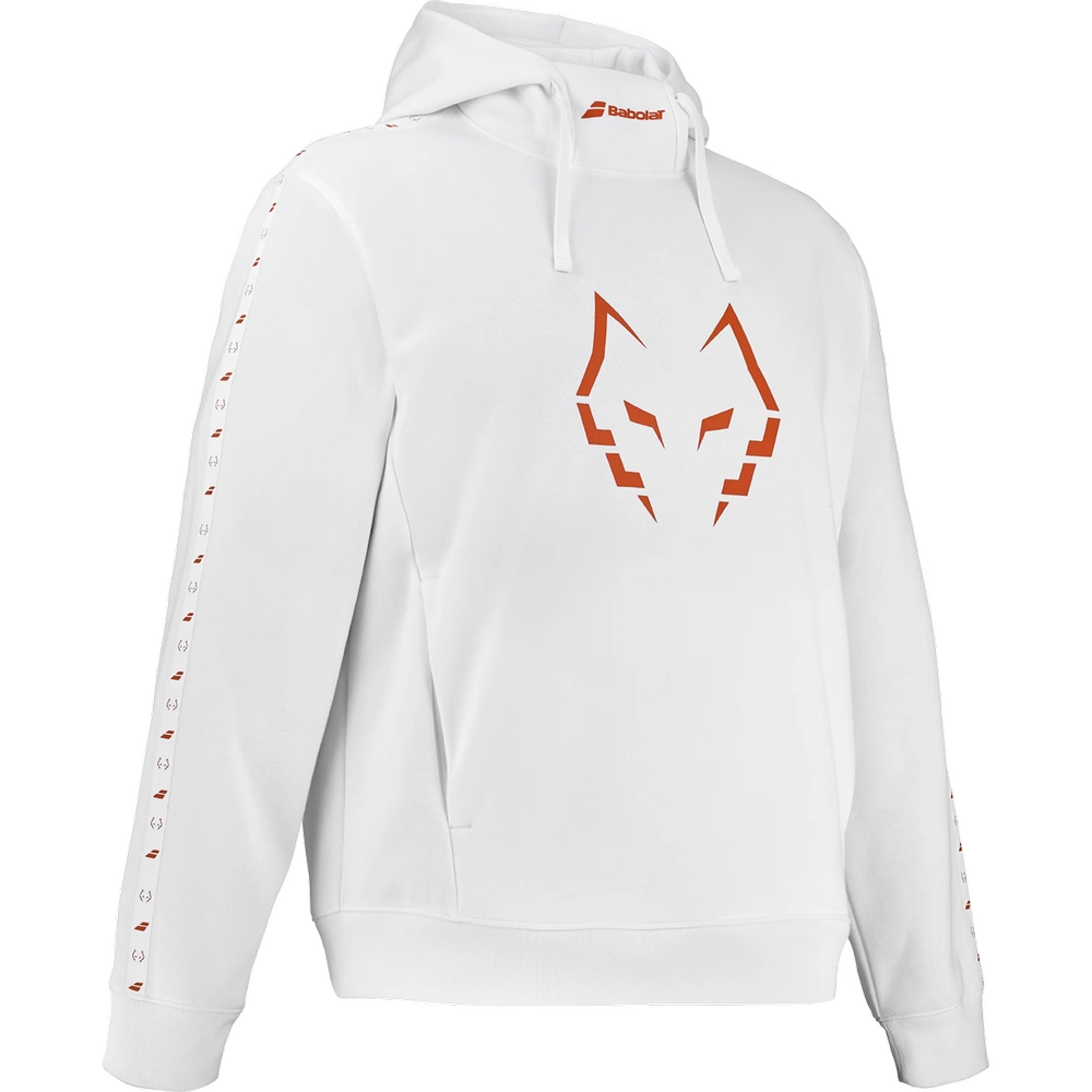 Babolat Witte Hood Sweat | Juán Lebrón 2026 