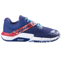 Padel shoes Babolat Movea 2 Men Dark Blue/Chili Red