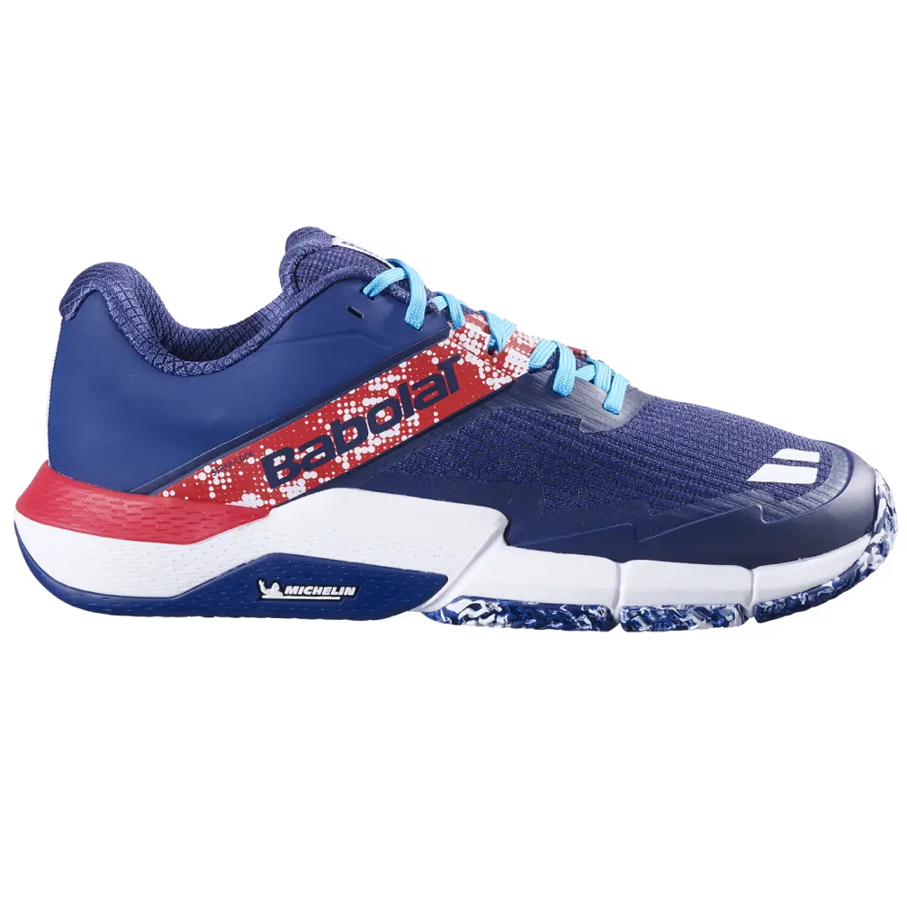 Padel shoes Babolat Movea 2 Men Dark Blue/Chili Red