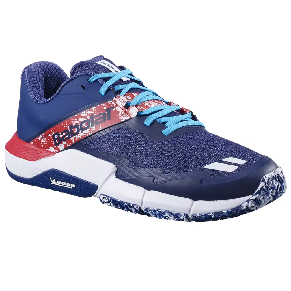 Padel shoes Babolat Movea 2 Men Dark Blue/Chili Red