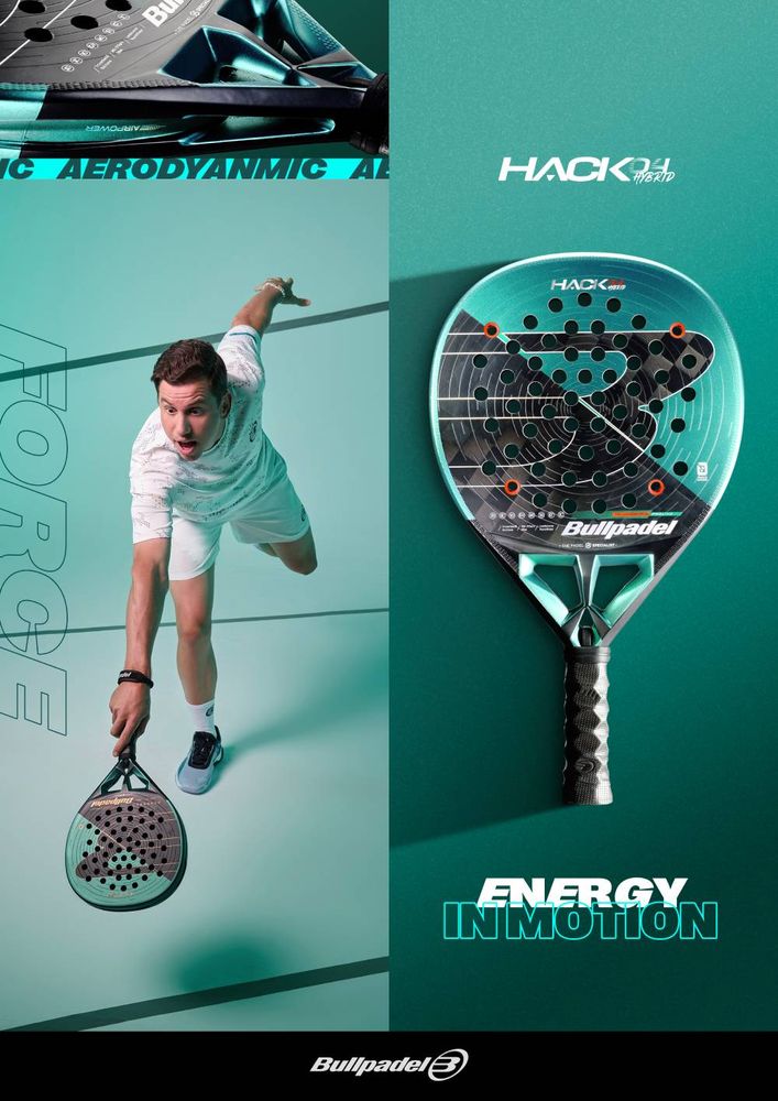 Bullpadel Hack 04 Hybrid 2025 - Padel Kiwi